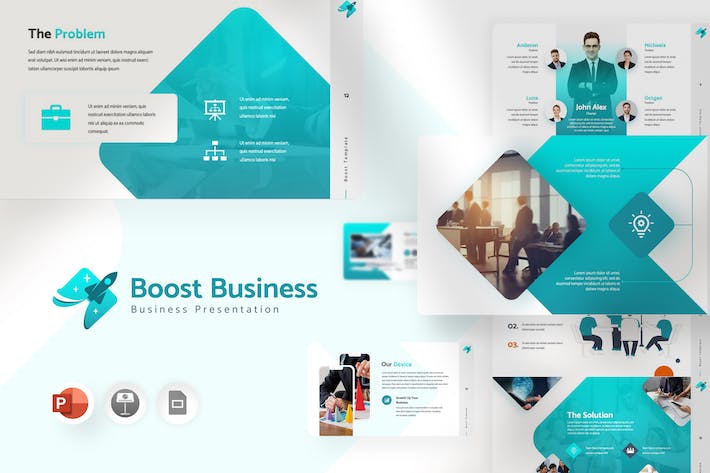 商业发展规划战略分析PPT模板 - 顶尖PPT