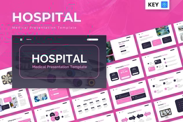 医院医疗介绍展示keynote模板 - 顶尖PPT