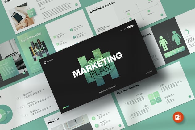 营销计划方案制定指南推广策略PPT模板 - 顶尖PPT