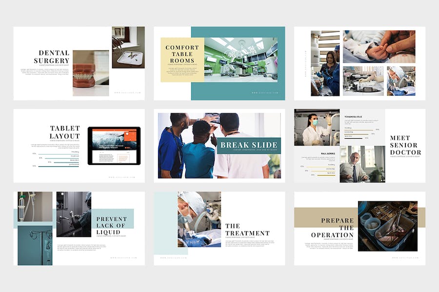 医疗健康产品发布会Keynote模板 - 顶尖PPT