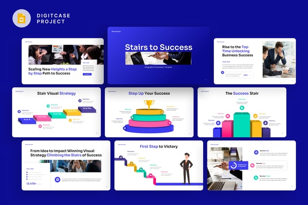 商务风格工作计划总结PPT模板 - 顶尖PPT