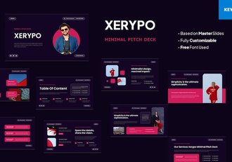 融资项目最小化路演Keynote模板 - 顶尖PPT