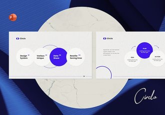 极简风格商务信息图形动画PPT模板 - 顶尖PPT