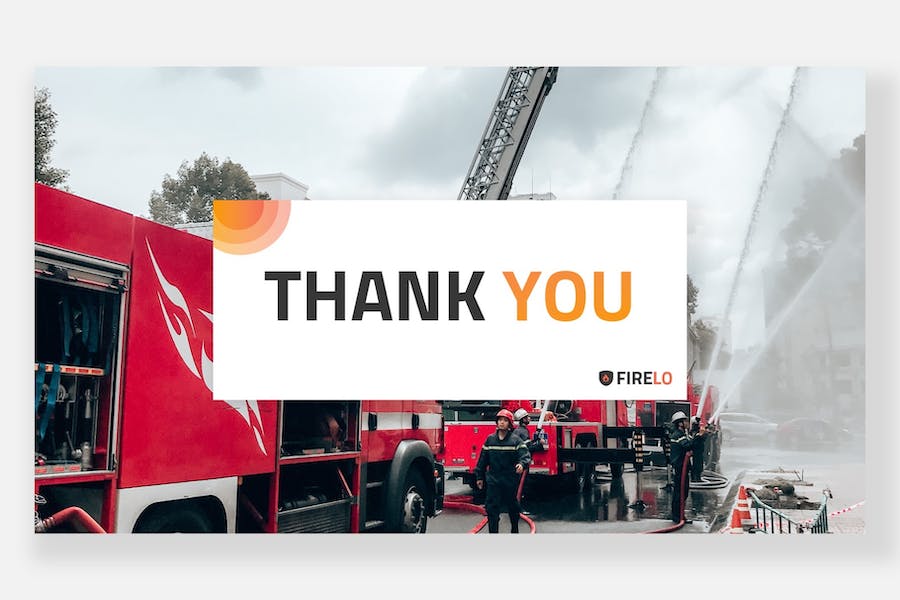 城市消防消防部门keynote模板 - 顶尖PPT