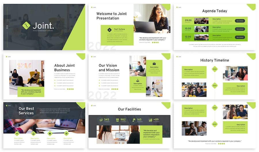 企业商业商务通用keynote模板 - 顶尖PPT