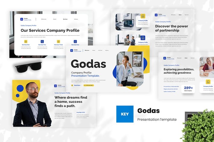 公司简介讲述展示方案推介Keynote模板 - 顶尖PPT