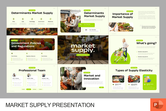 市场供应链管理体系PPT模板 - 顶尖PPT