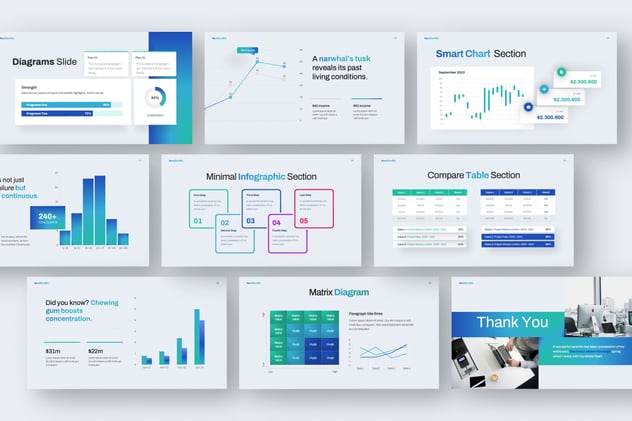 业务合作计划总结报告PPT模板 - 顶尖PPT