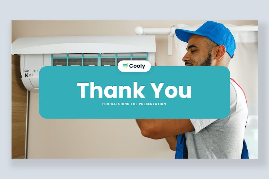 家电售后安装服务公司PPT模板 - 顶尖PPT