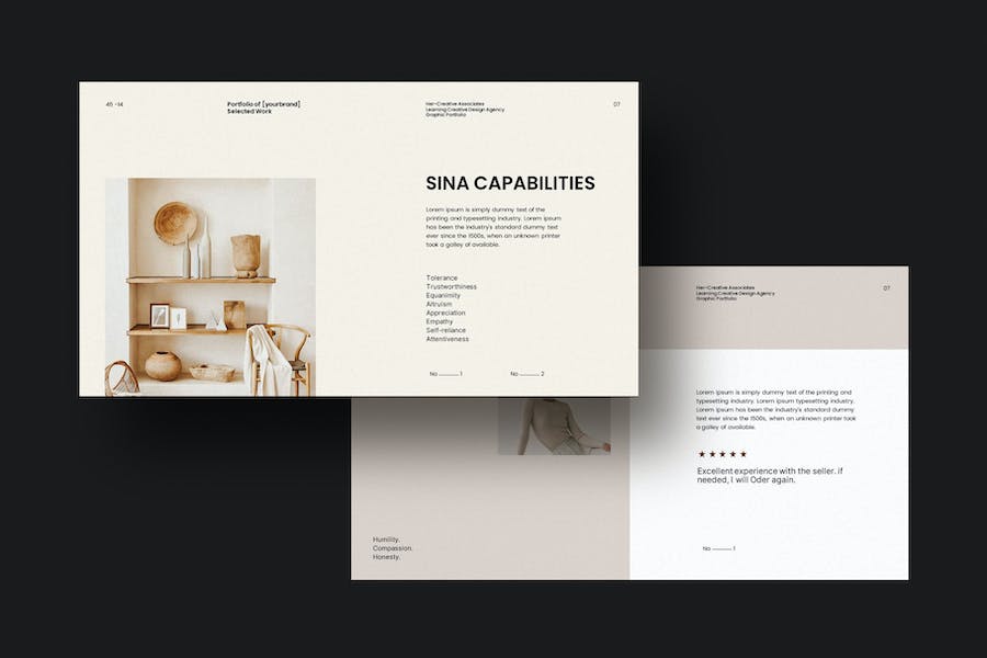 复古极简风格PPT模板 - 顶尖PPT