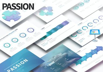 高端商务工作计划总结keynote模板 - 顶尖PPT