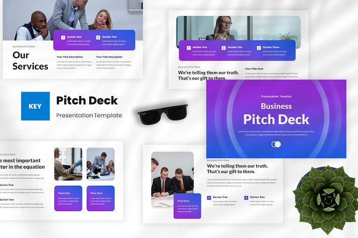 商务品牌基调战略讲述Keynote模板 - 顶尖PPT