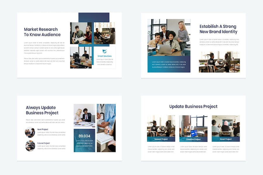 定制企业业务演示PPT模板 - 顶尖PPT