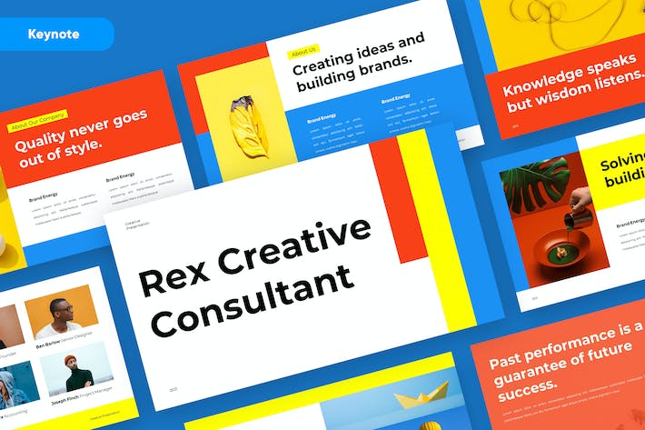 国外商务创意演示Keynote模板 - 顶尖PPT