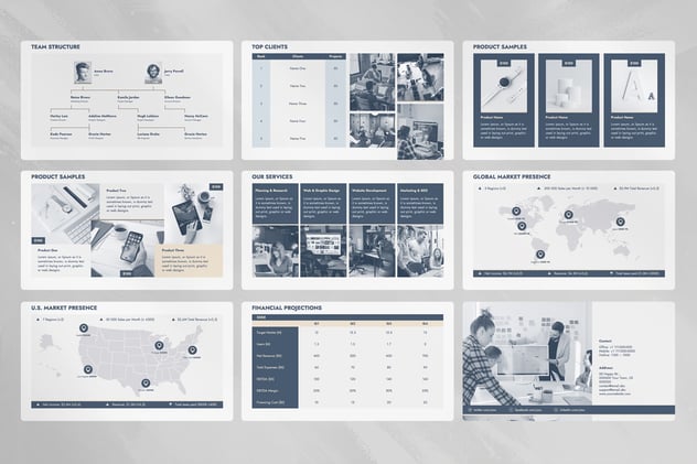 公司年度报告PowerPoint模板 - 顶尖PPT