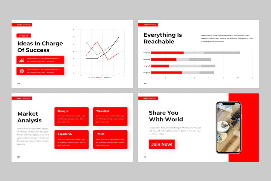 商务清爽现代推介方案PPT模板 - 顶尖PPT