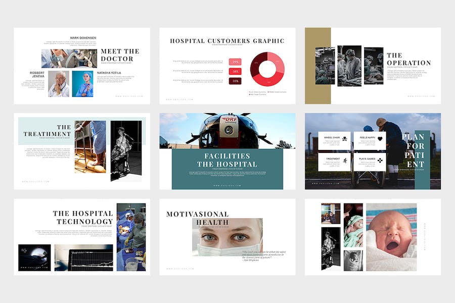 医疗健康产品发布会Keynote模板 - 顶尖PPT