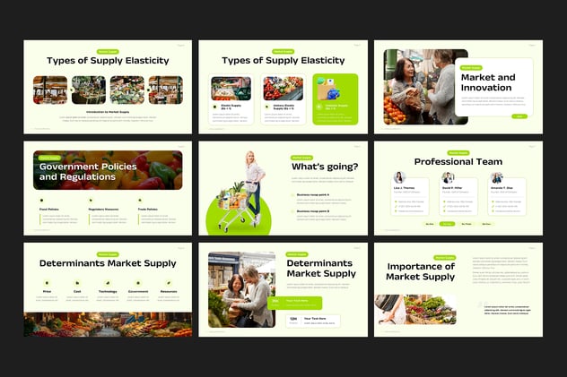 市场供应链管理体系PPT模板 - 顶尖PPT