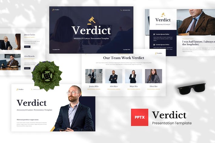 法律律师讲述展示案例分析PPT模板 - 顶尖PPT