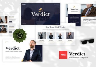 法律律师讲述展示案例分析PPT模板 - 顶尖PPT