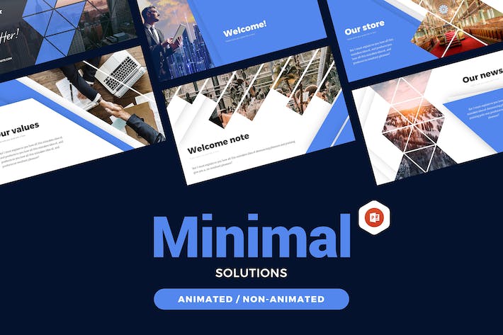 极简创意企业解决方案商业计划企业合作通用keynote模板动画 - 顶尖PPT