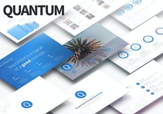 学术分享商业推广科普讲解PPT模板 - 顶尖PPT