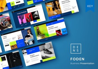 商务工作汇报总结演讲Keynote模板 - 顶尖PPT