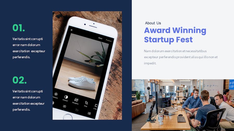 大气企业合作商业计划创业企业筹资商务主题keynote模板 - 顶尖PPT