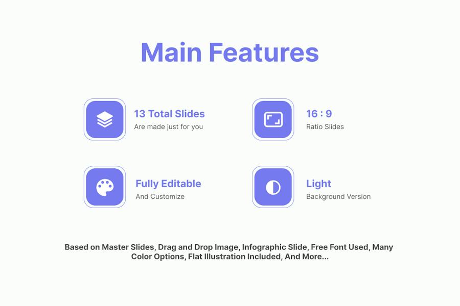2024年电子日历keynote模板 - 顶尖PPT