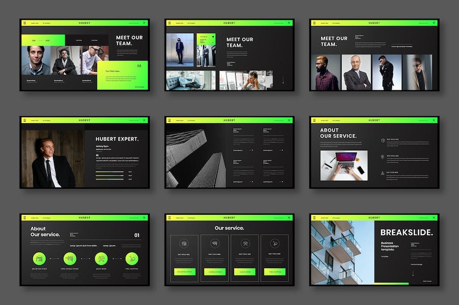 现代商务企业品牌推广宣传PPT模板 - 顶尖PPT