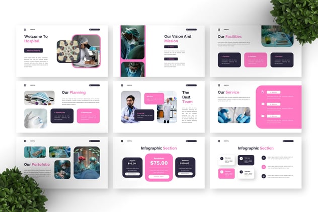 医院医疗介绍展示keynote模板 - 顶尖PPT