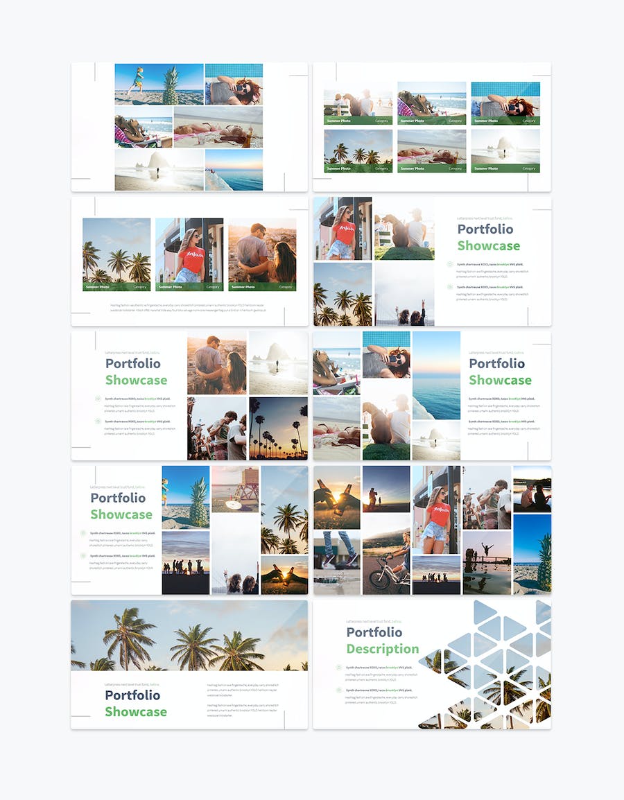 国外商业企业介绍工作计划总结PPT模板 - 顶尖PPT