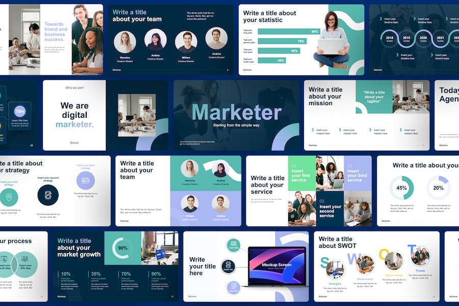 多用途商务商业keynote模板 - 顶尖PPT