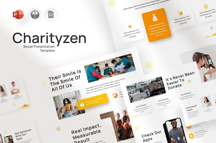 慈善机构文案展示宣传PPT模板 - 顶尖PPT