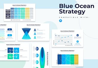 蓝海战略商业规划企业市场分析Keynote模板 - 顶尖PPT