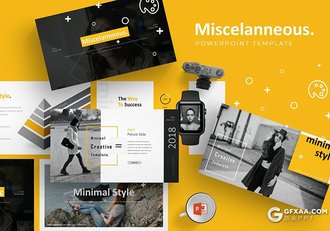 30页5种主题配色欧美商务简约多用途PPT模板 - 顶尖PPT