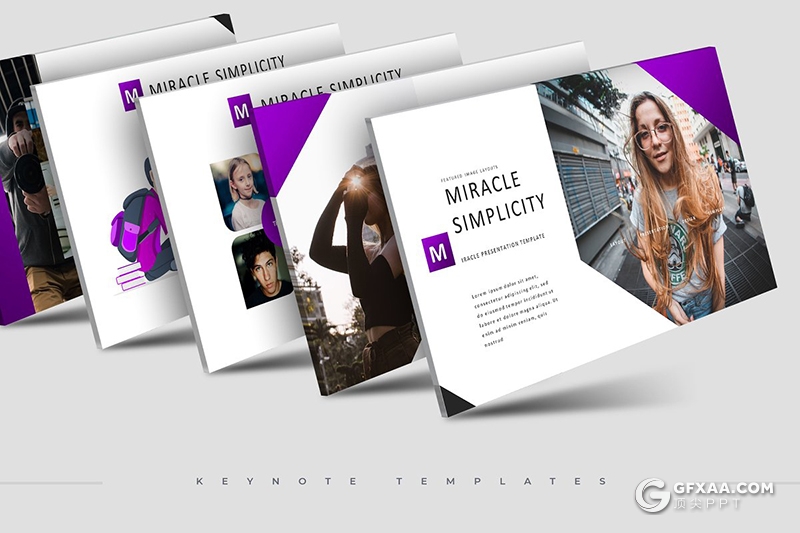 30页国外高端大气多用途keynote模板 5种主题配色 - 顶尖PPT
