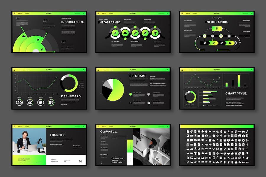 现代商务企业品牌推广宣传PPT模板 - 顶尖PPT