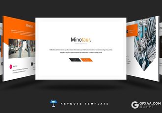 30页国外商务风格企业介绍工作汇报总结keynote模板 5种主题配色 - 顶尖PPT