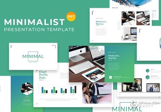 60页欧美商务企业团队介绍工作总结多用途PPT模板 - 顶尖PPT