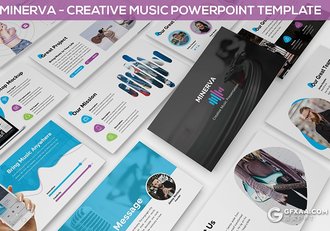 30页创意图形国外企业项目报价团队介绍多用途PPT模板 2种尺寸3种配色 - 顶尖PPT