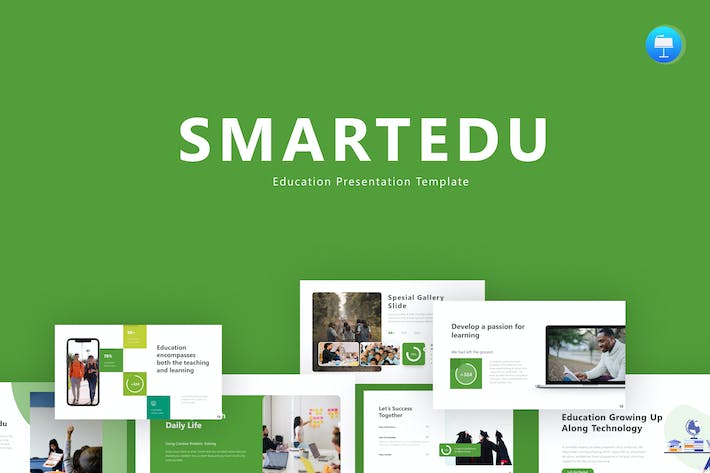 教育培训机构宣传介绍keynote模板 - 顶尖PPT