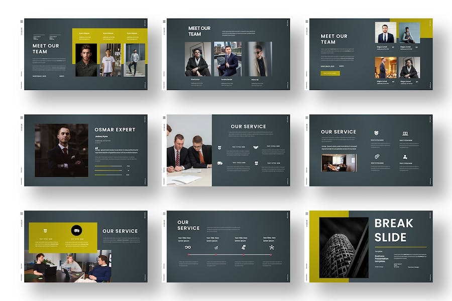 商务企业合作策略规划实施Keynote模板 - 顶尖PPT