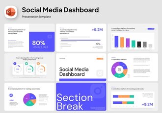 商务汇报调研数据可视化展示PPT模板 - 顶尖PPT