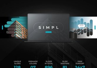 128页国外商务PPT模板企业介绍团队成员介绍项目工作汇报分析PPT模板 7种主题配色 - 顶尖PPT