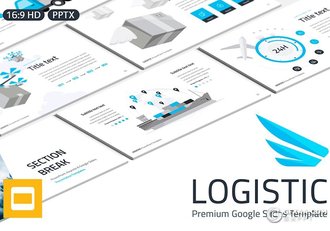 63页扁平化欧美商务多用途Google slides模板 5种主题配色 - 顶尖PPT