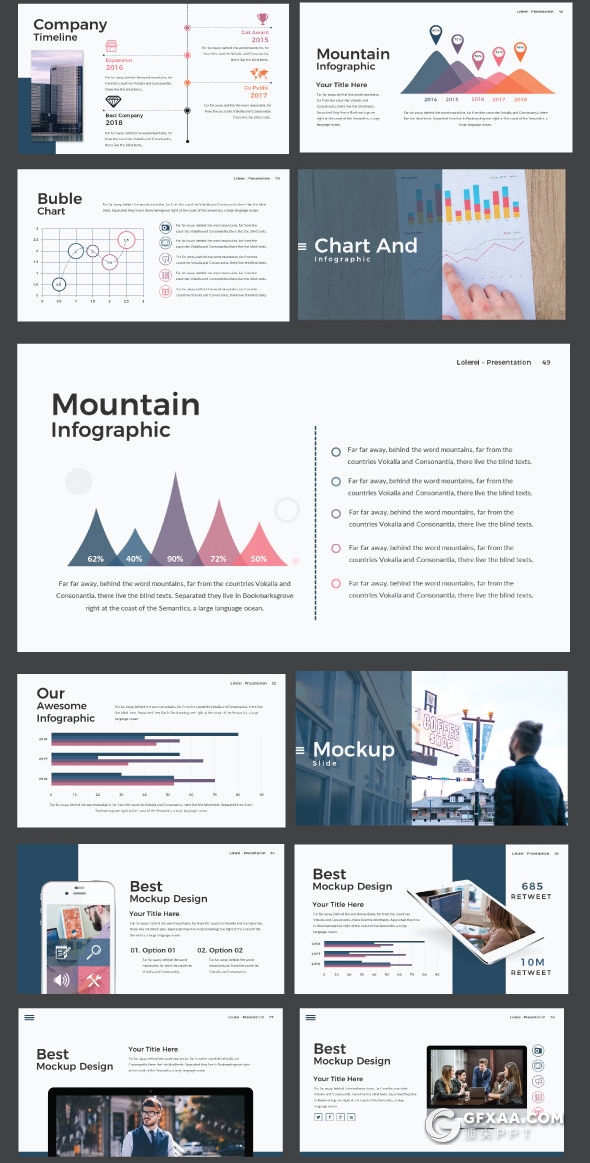 68页欧美风格公司企业介绍项目展示商务多用途PPT模板 - 顶尖PPT