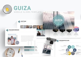 30页5种配色商务工作汇报欧美通用风格Google slides模板 - 顶尖PPT