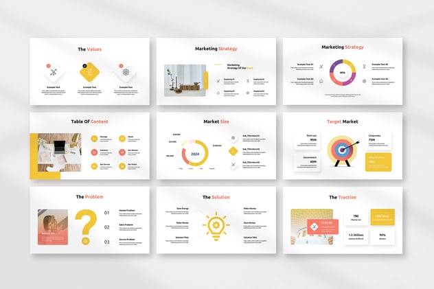 创意活力创业项目融资路演Keynote模板 - 顶尖PPT