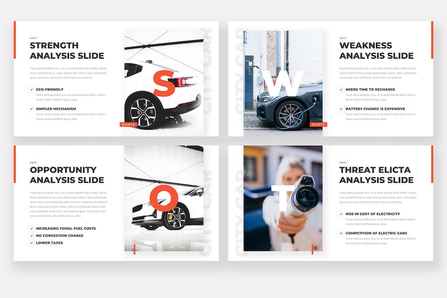 新能源汽车电动汽车产品展示企业发展介绍keynote模板 - 顶尖PPT